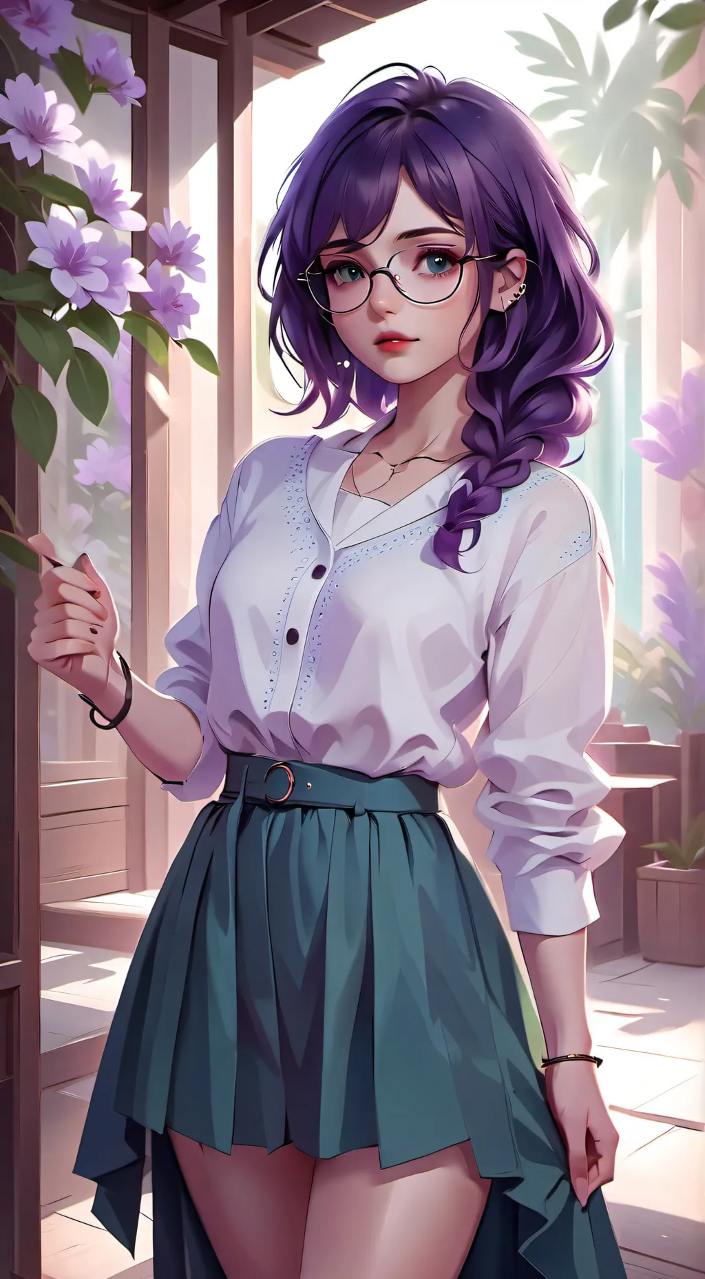 ai character: ❤Sara❤ background