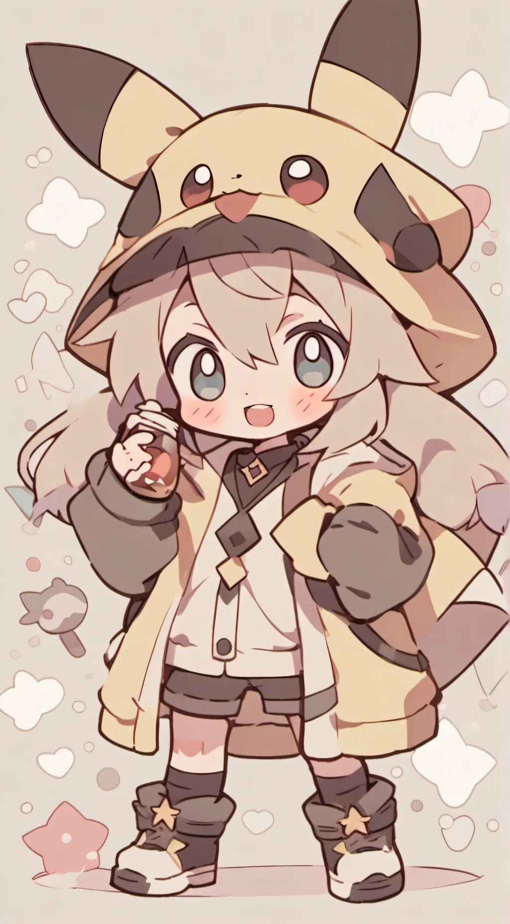 ai character: [DW x heat toon] background