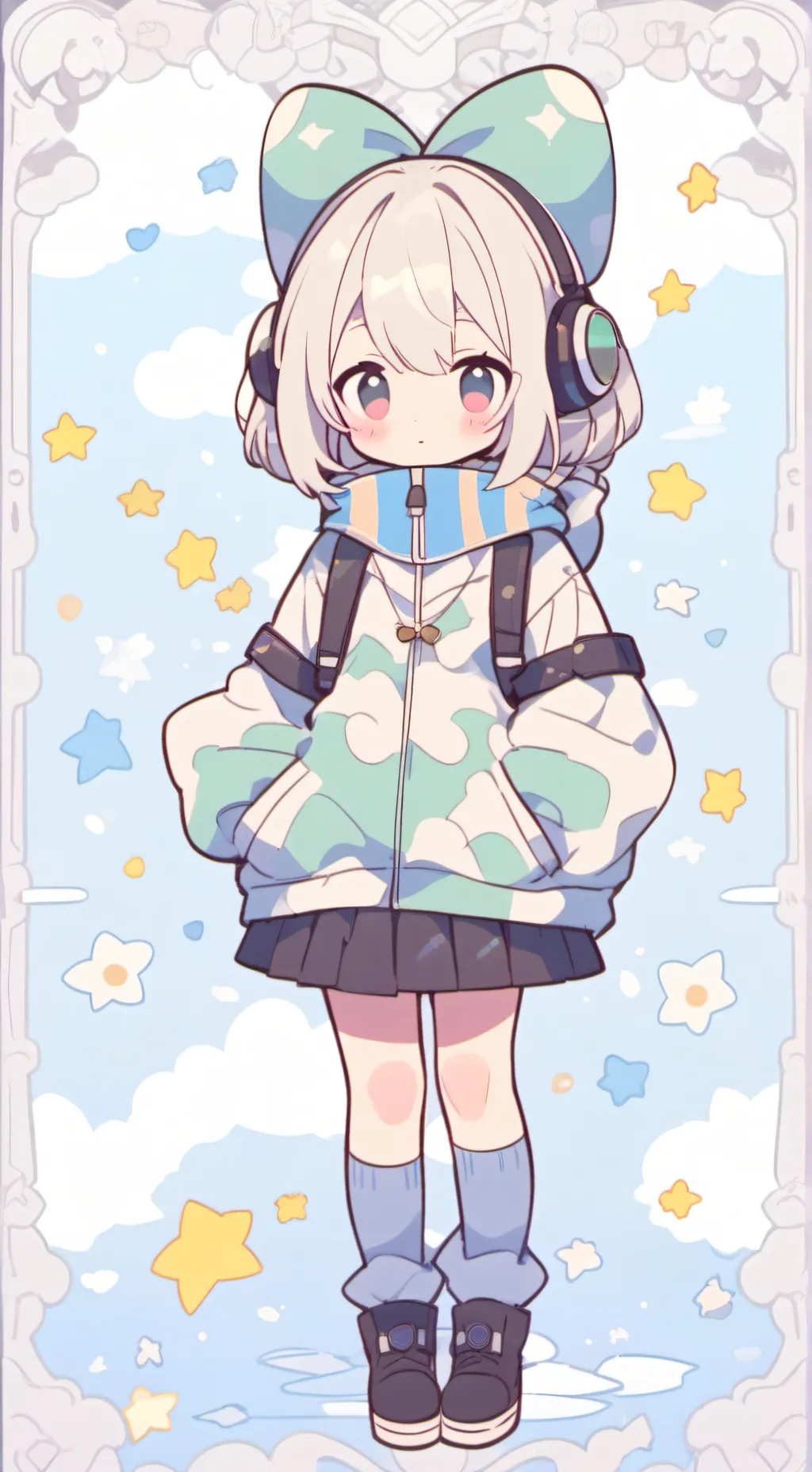 ai character: соня background