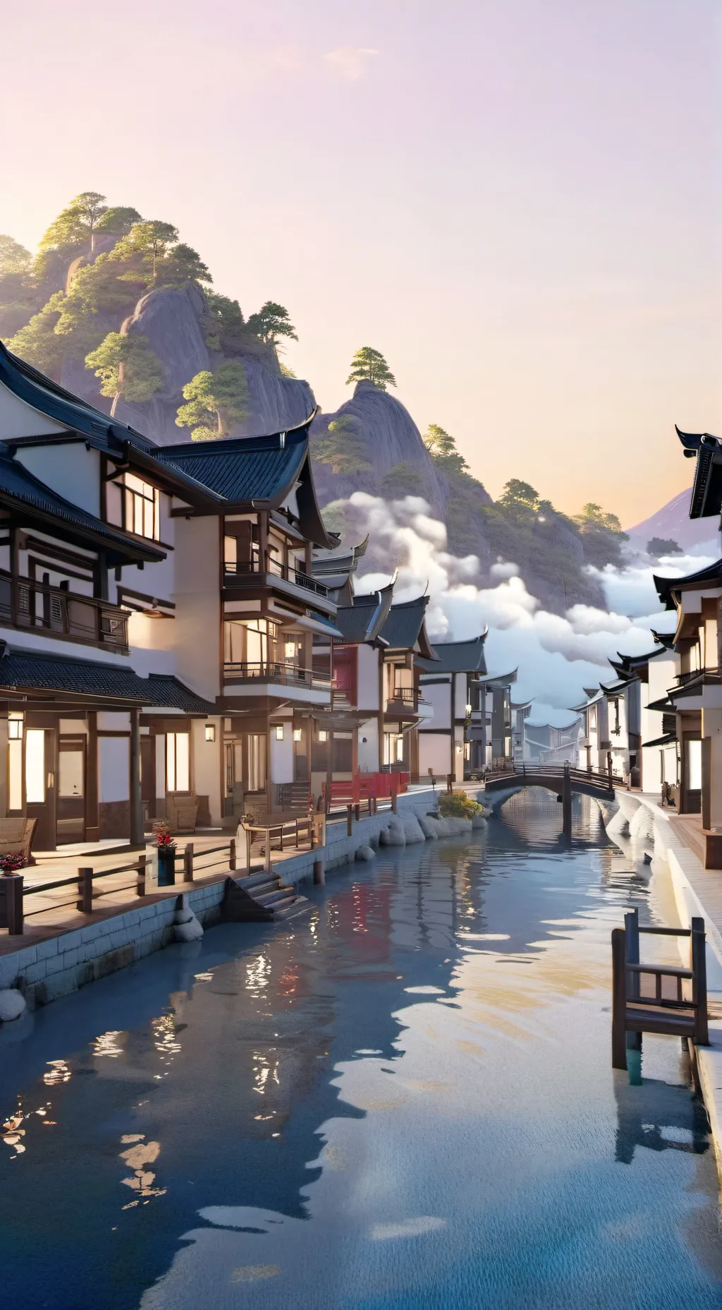 ai character: hh  trip background