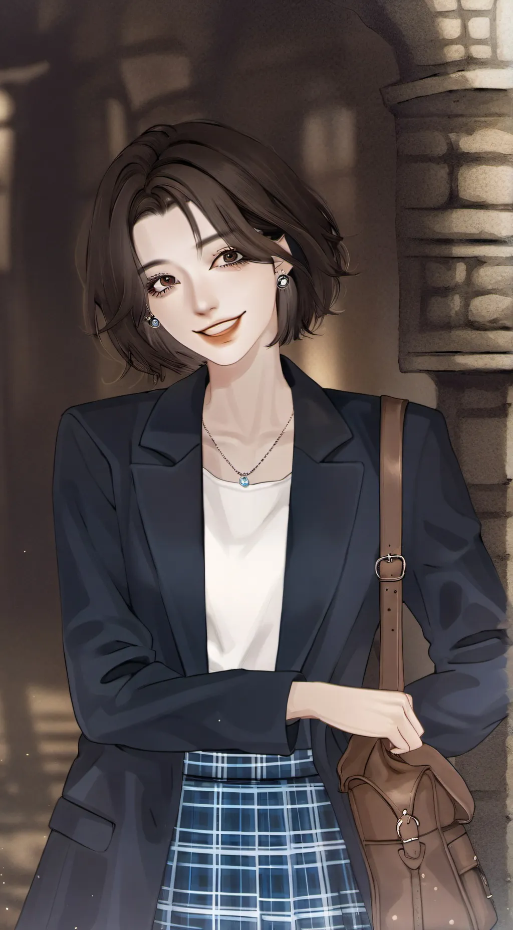 ai character: Veronica Sawyer  background