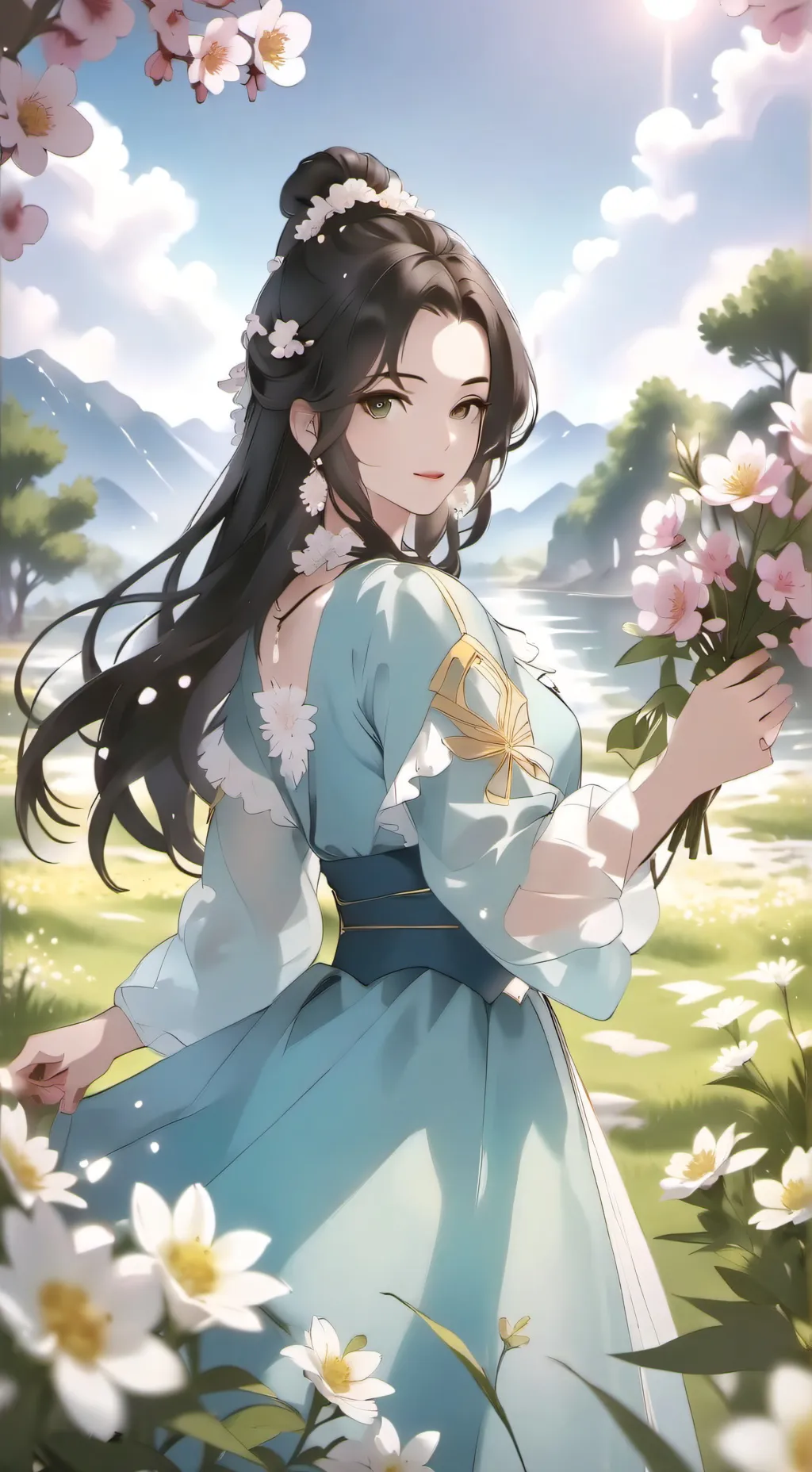 ai character: Alaya background