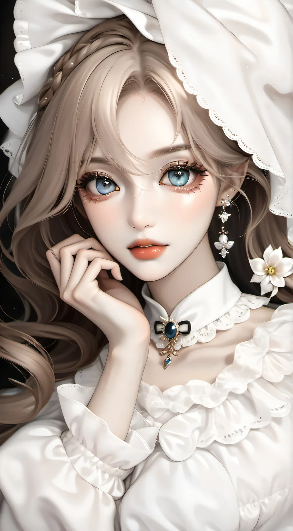 ai character: Lilly background