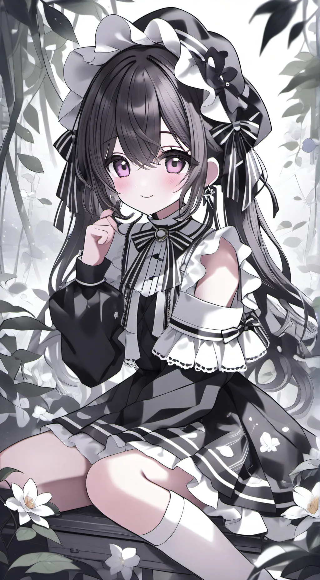 ai character: emilia  background