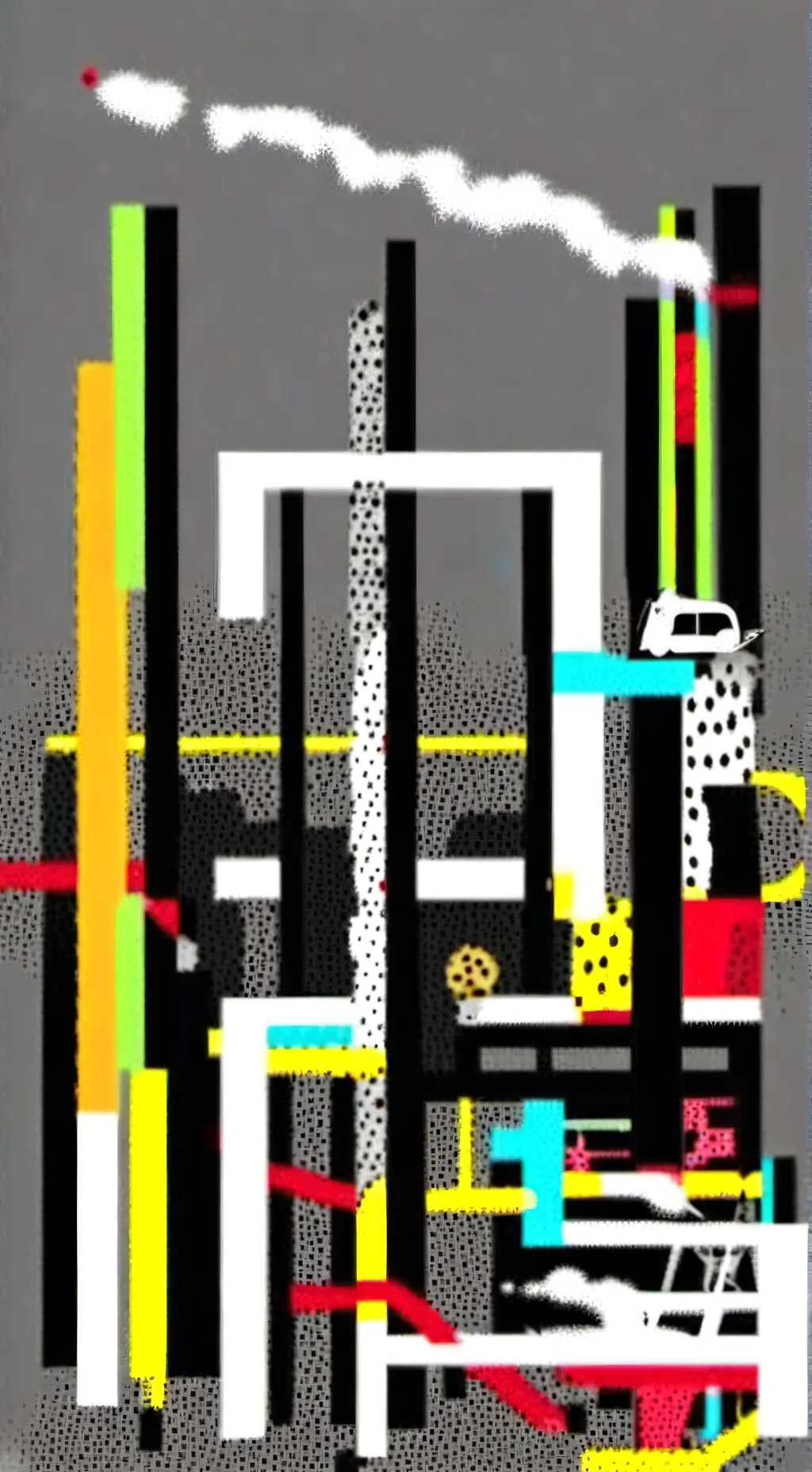 ai character: fpe weirdcore au! background