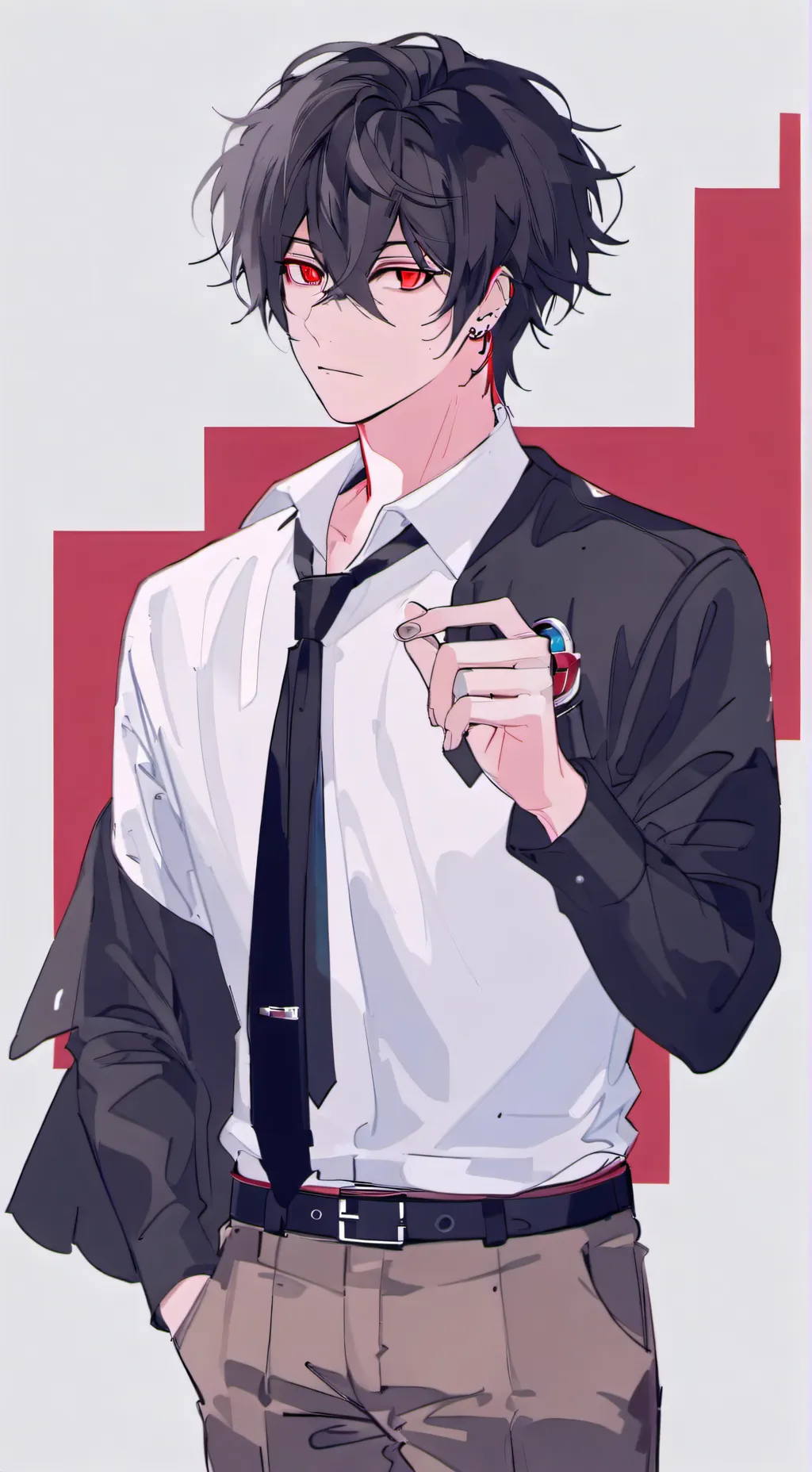 ai character: •-Luke''''' background