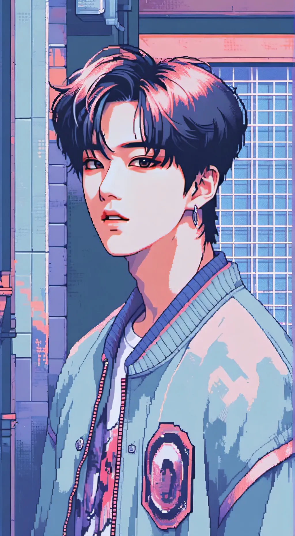 ai character: Han Jisung  background