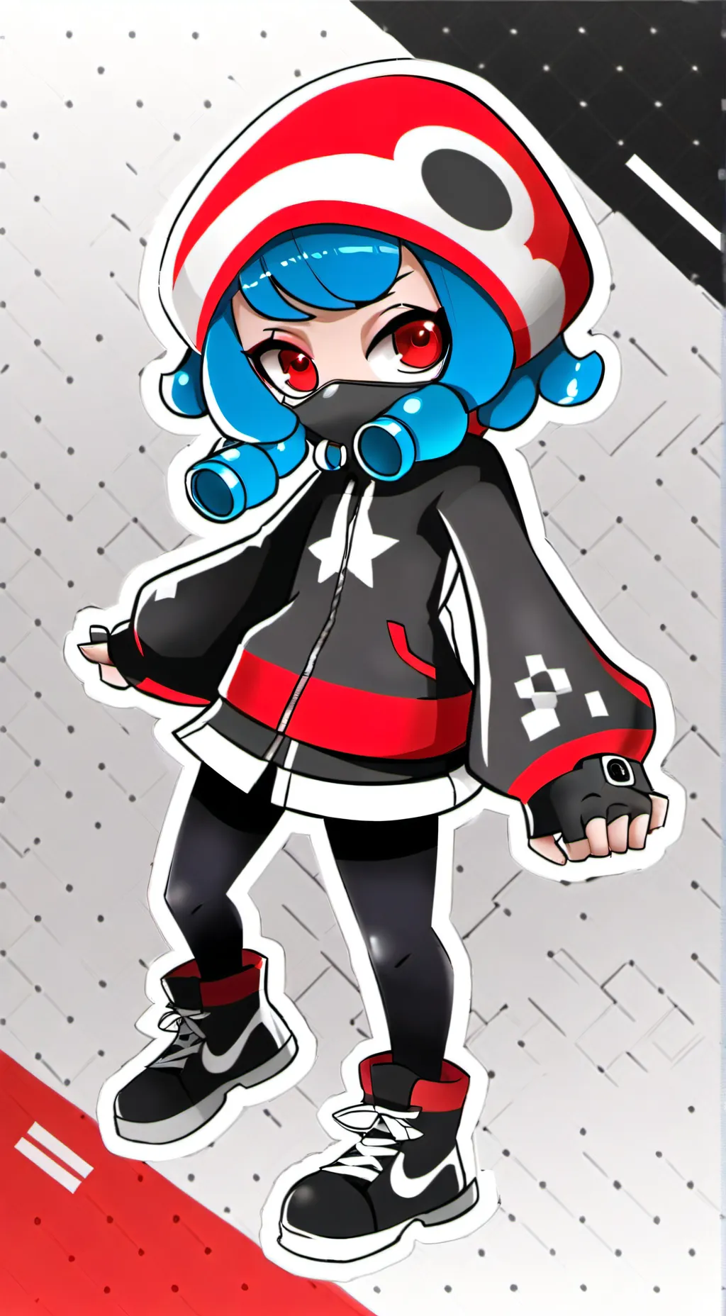 ai character: n30 @g3nt 4 background