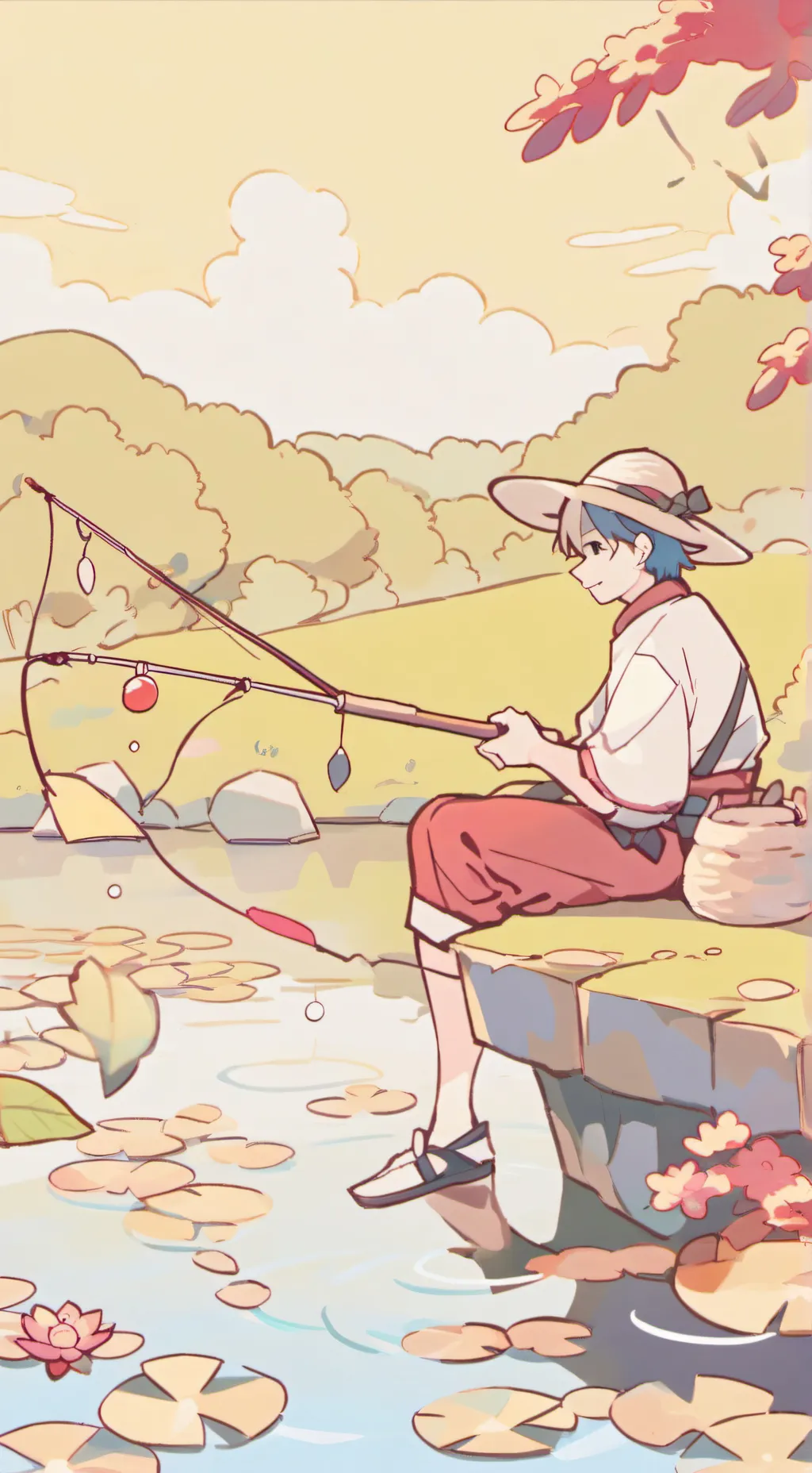 ai character: haikyuu camp background