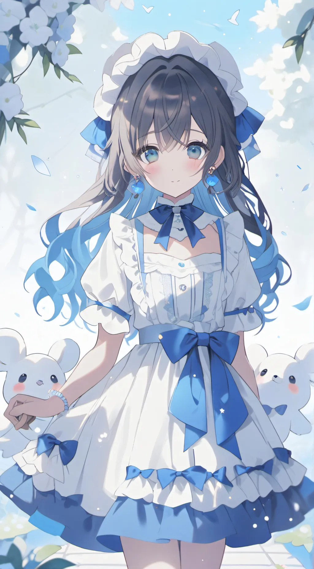 ai character: Lilly  background