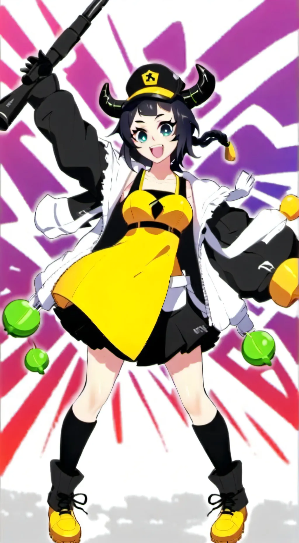 ai character: egder And fang background