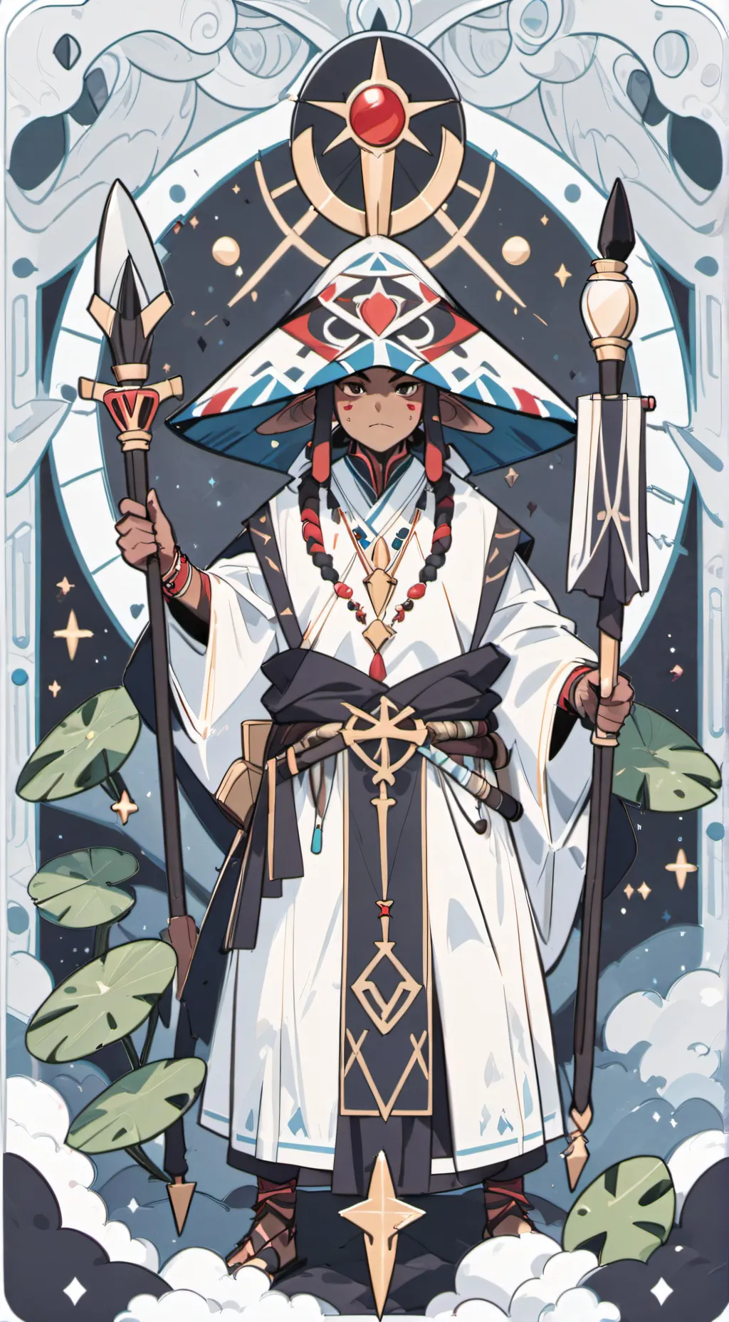 ai character: Cymanti -polytopia background