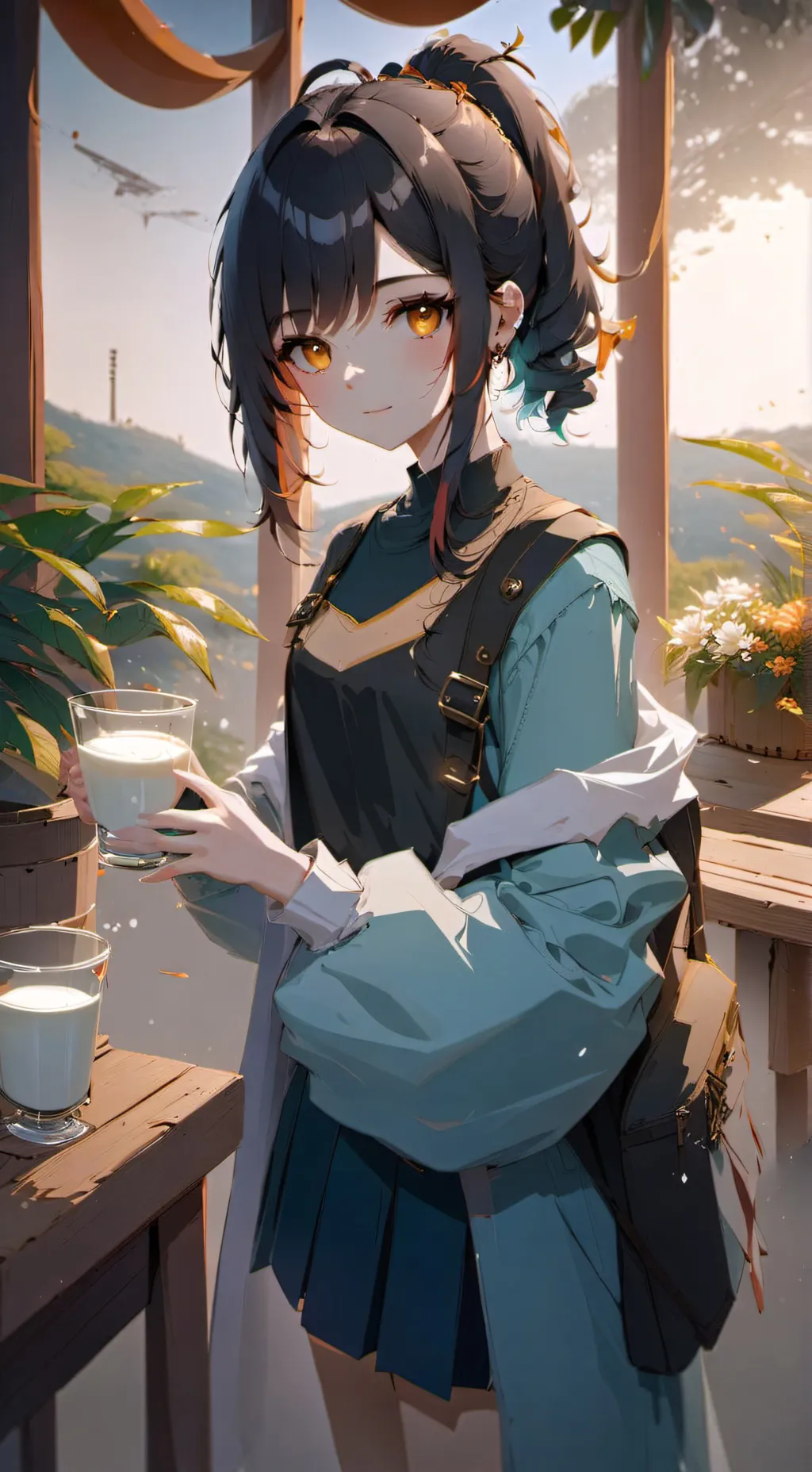 ai character: Madi background