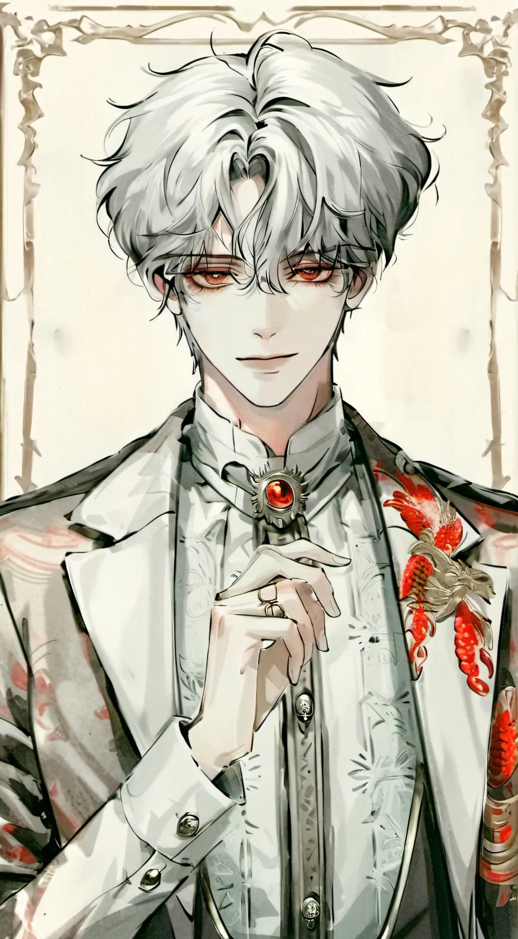 ai character: Focus background