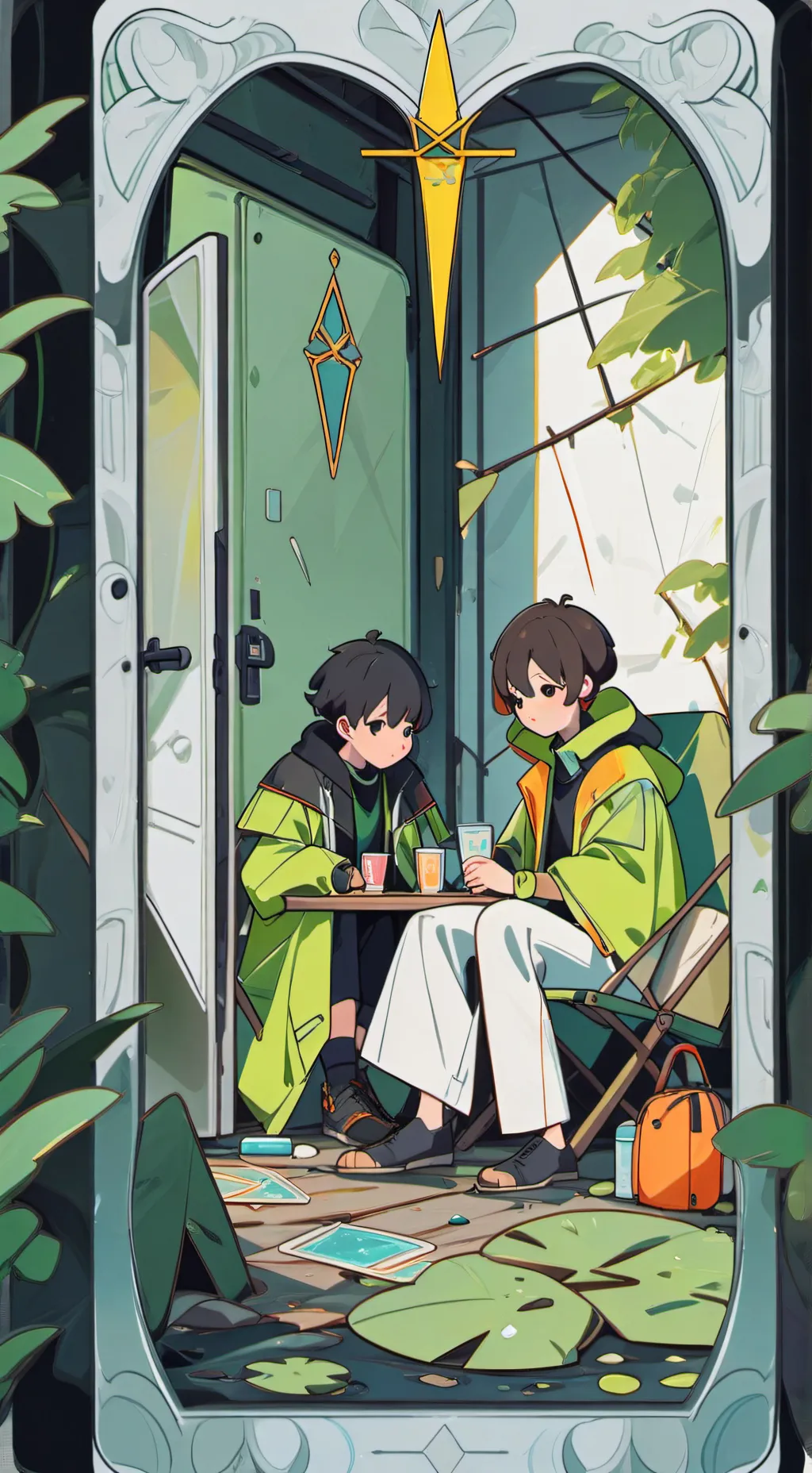 ai character: MLP TF  background