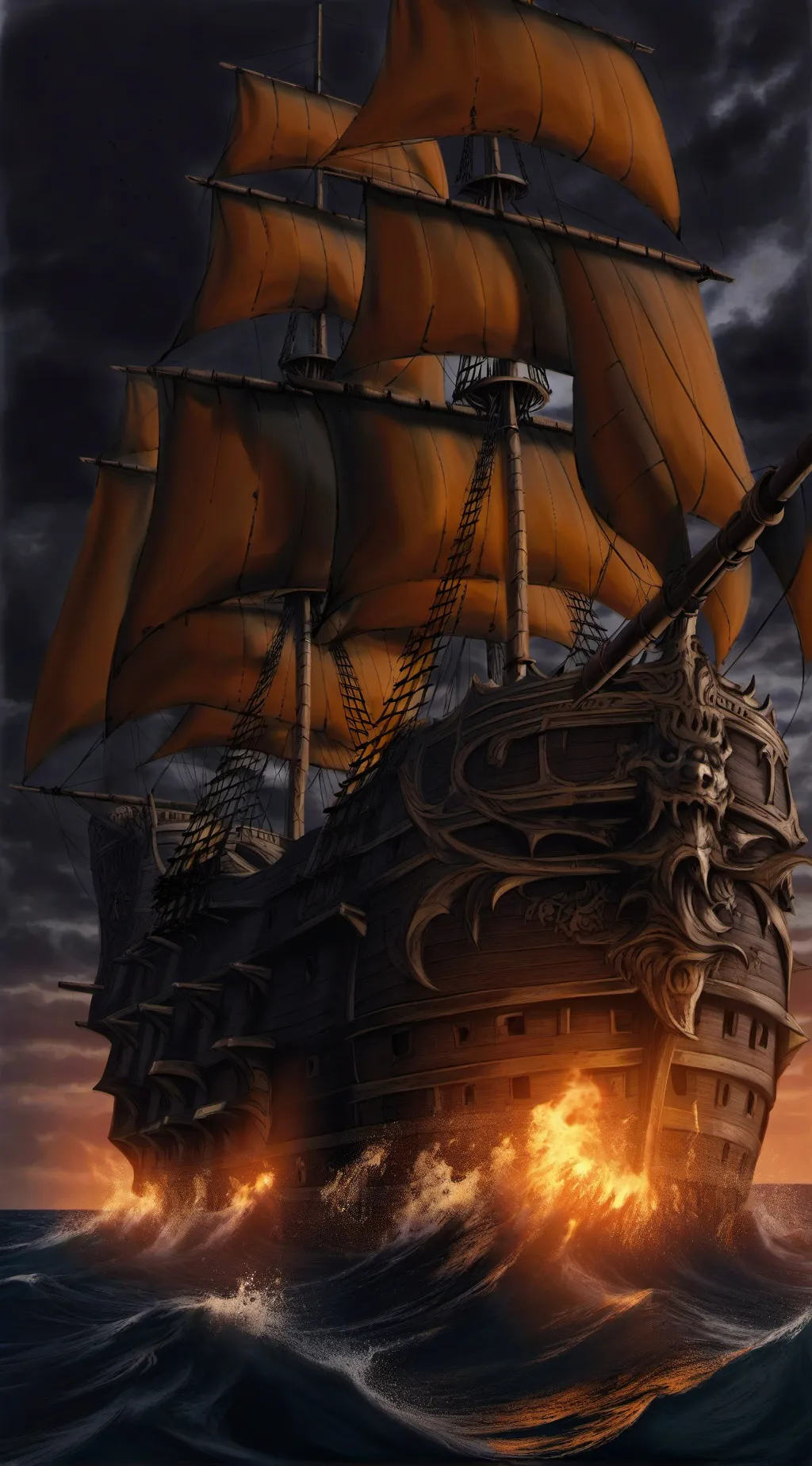 ai character: Broken Mast Bay background