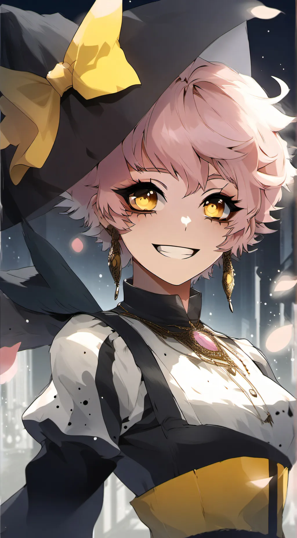 ai character: ⚠️Mina⚠️ background