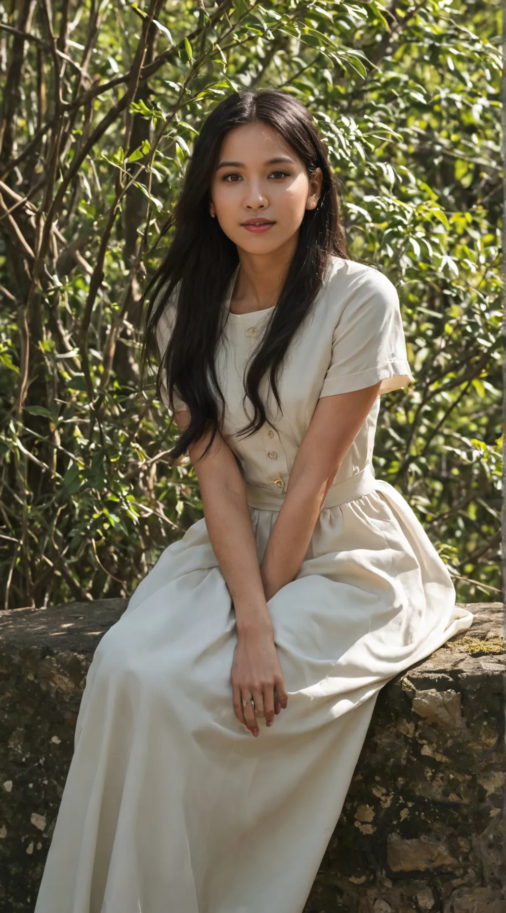 ai character: Baby girl background