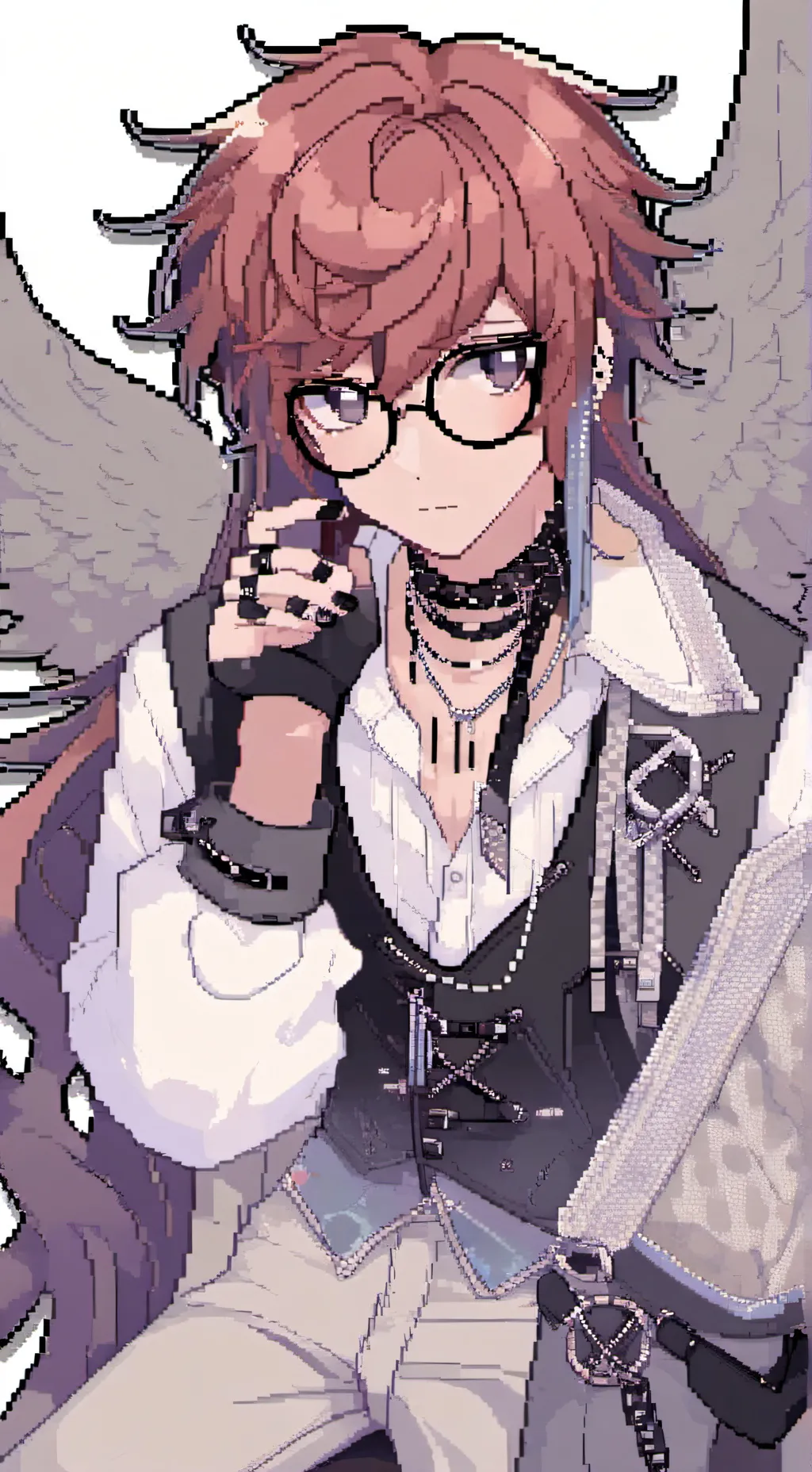 ai character: Vincent😭🙏 background