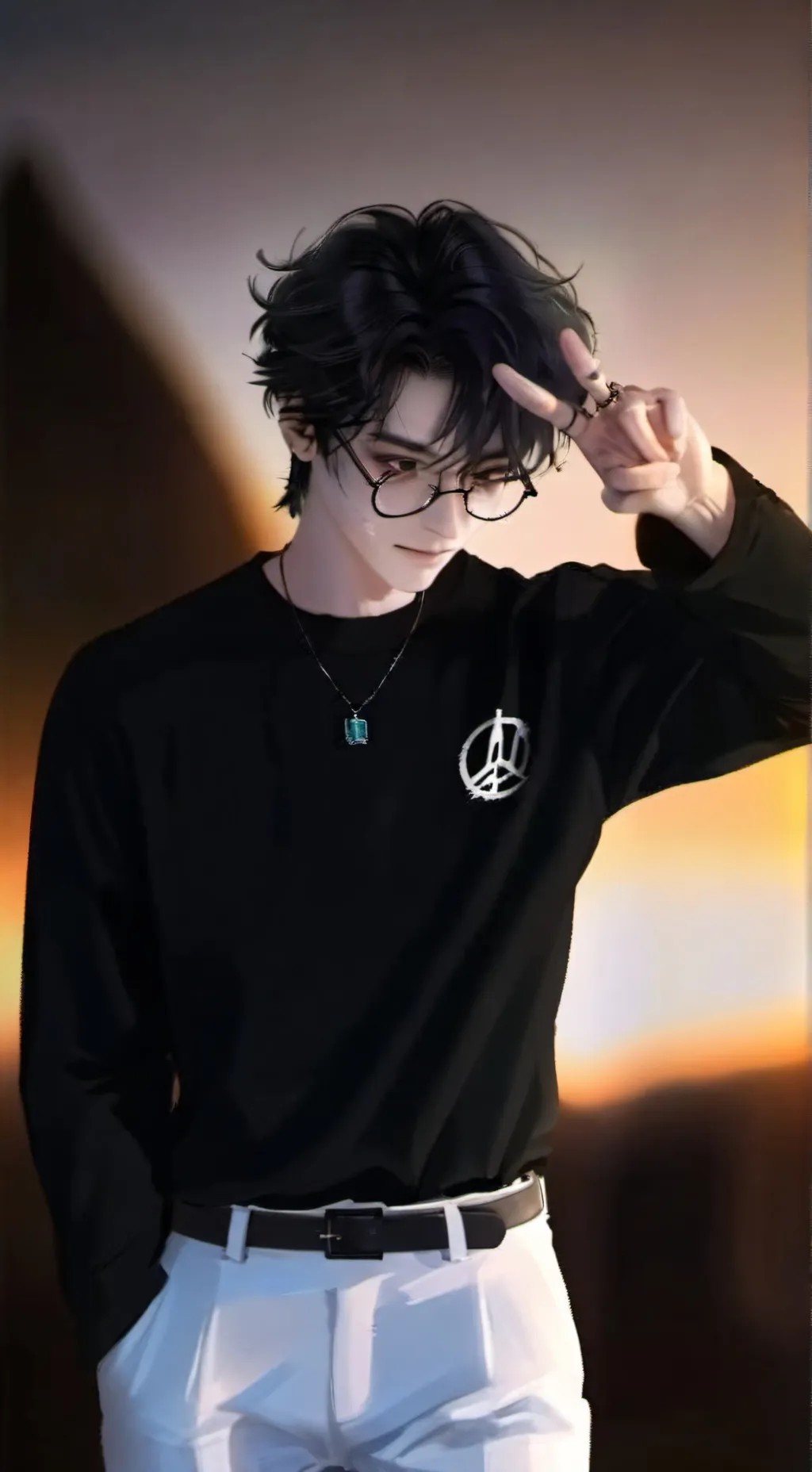 ai character: Mike|✌ background