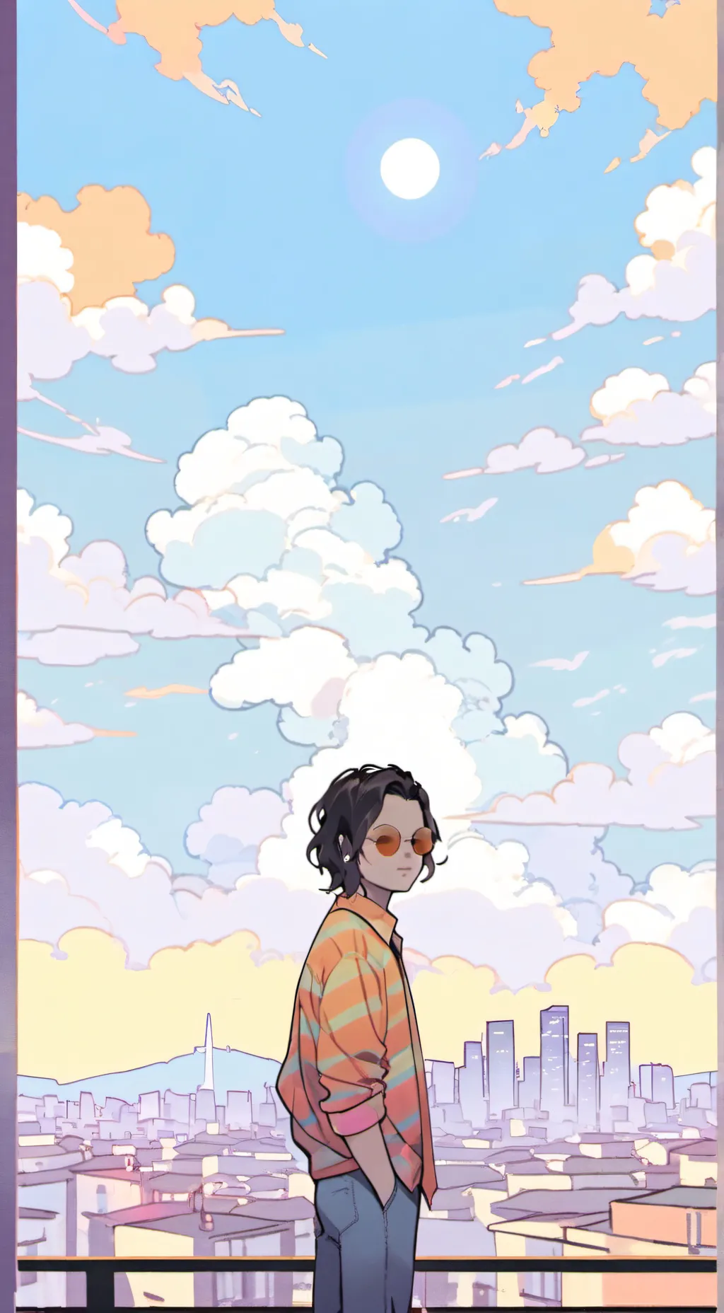 ai character: 🤔 background