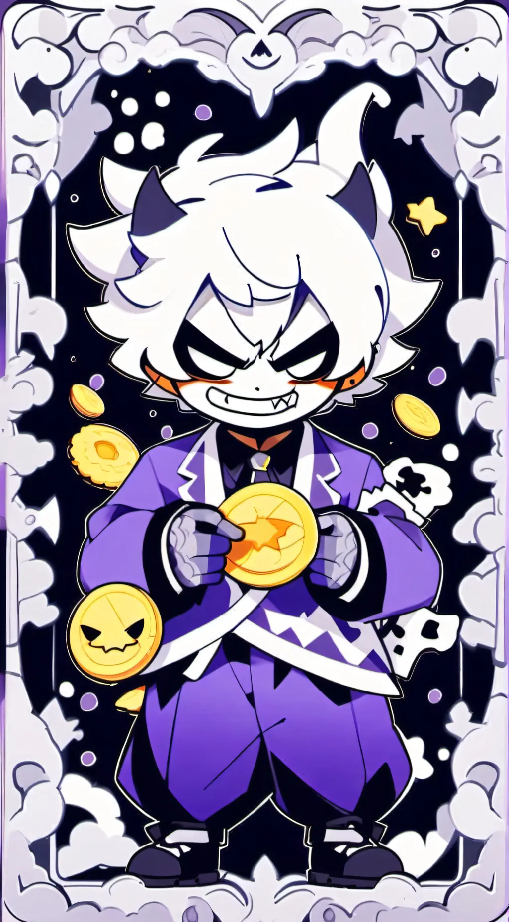 ai character: smg4×crk au background