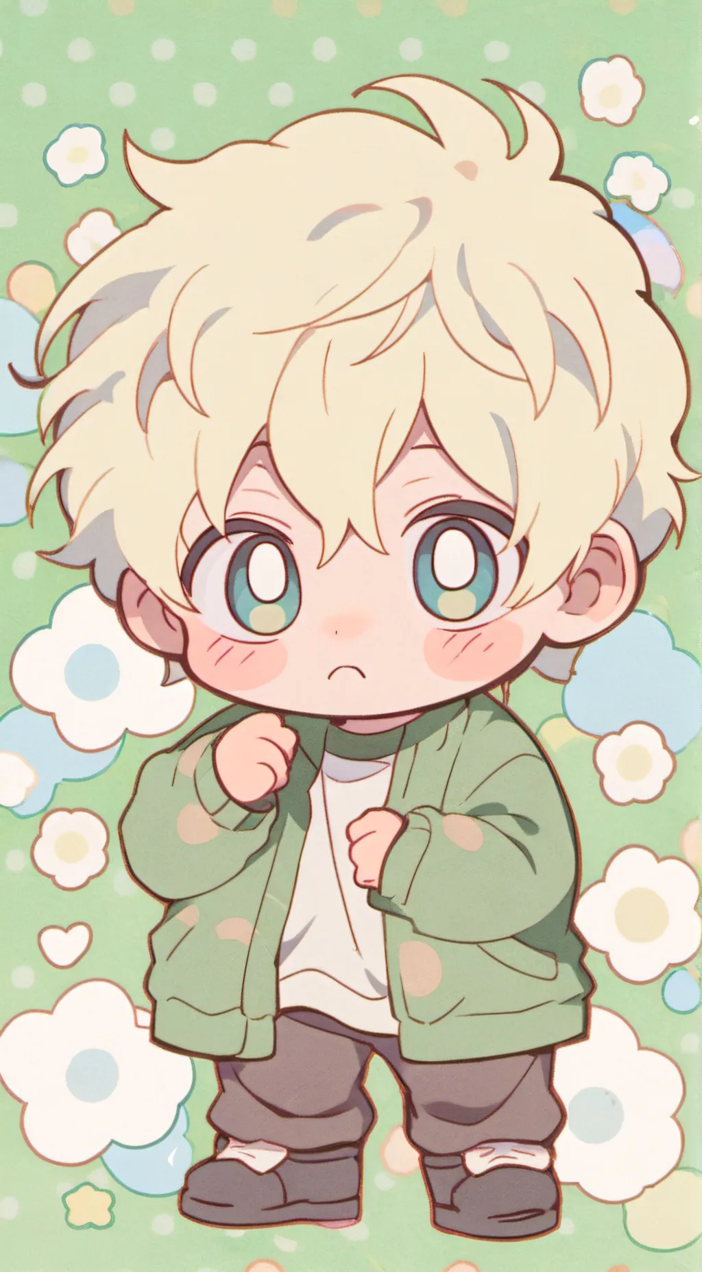 ai character: Issac  background