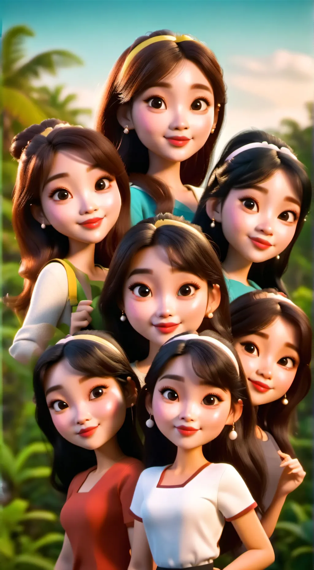 ai character: BINI background