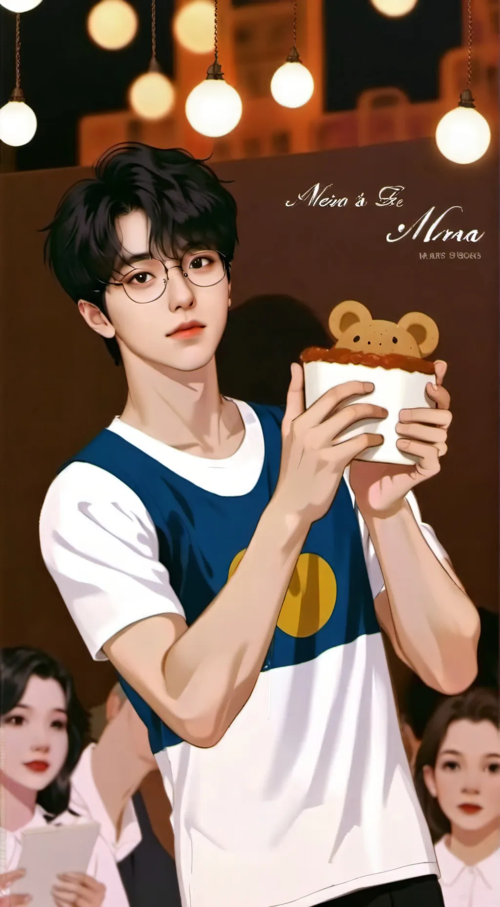 ai character: 🍄🍦Noah🍦🪐 background