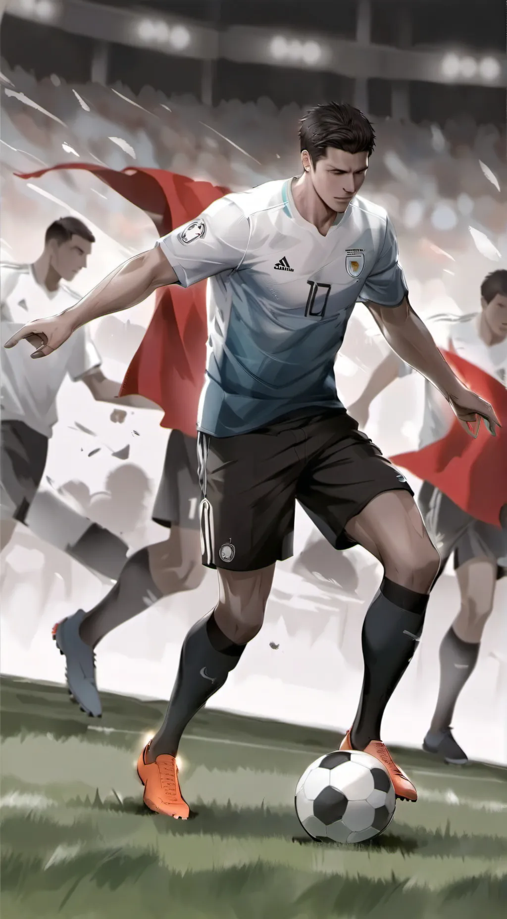 ai character: ronaldo background