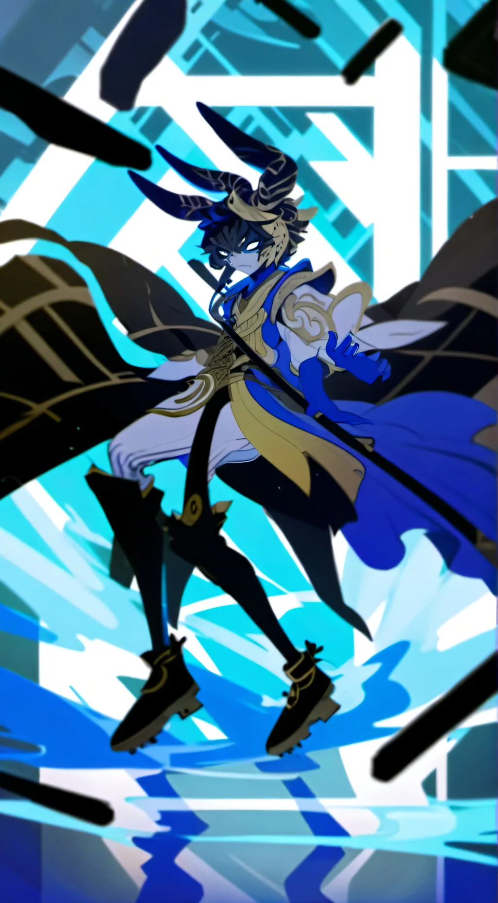 ai character: shadow milk agayah background