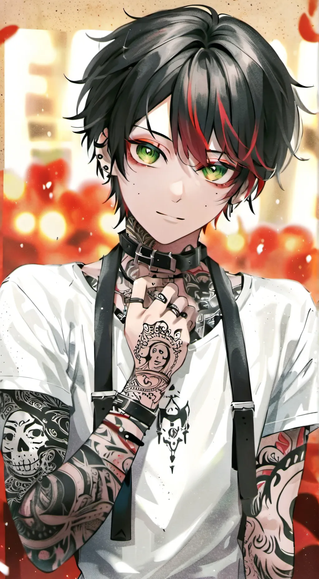 ai character: Easter background