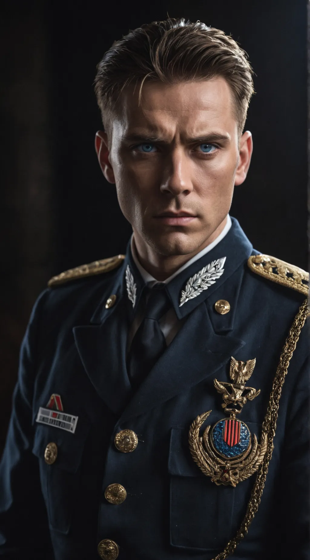 ai character: Fuhrer King Bradley background