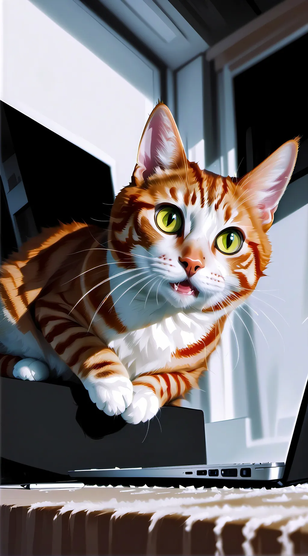 ai character: Mr.Springles background