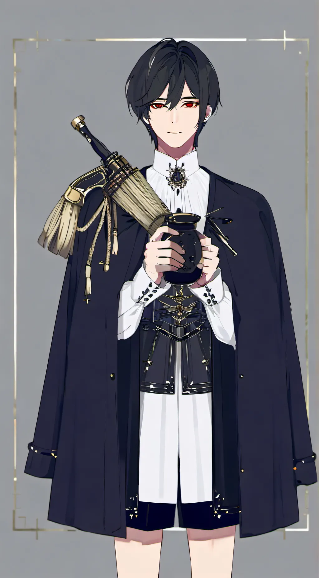 ai character: новенький background