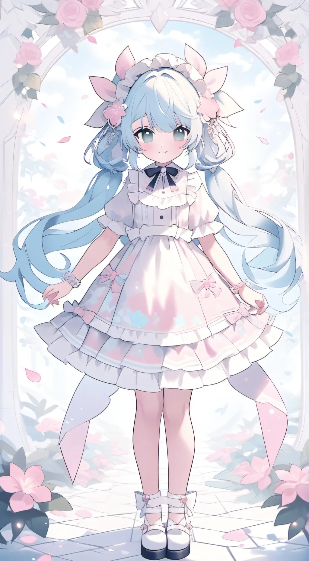 ai character: baddest girl background