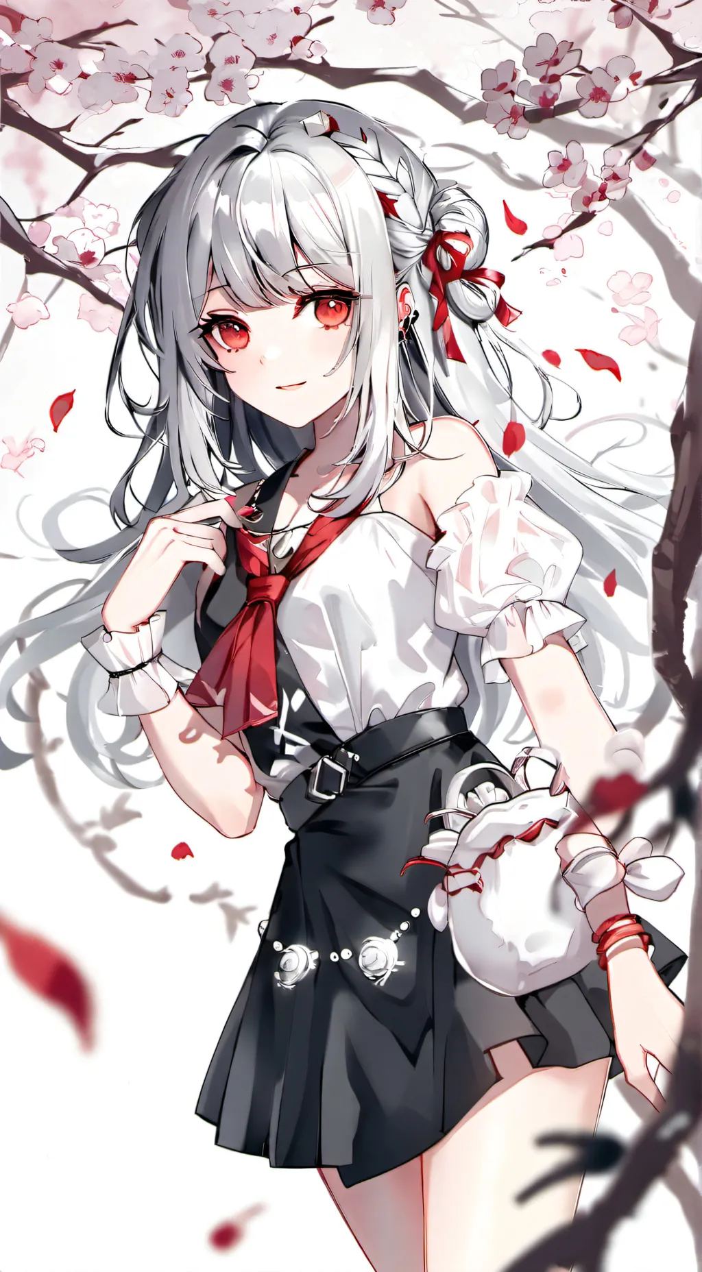 ai character: Melody... background