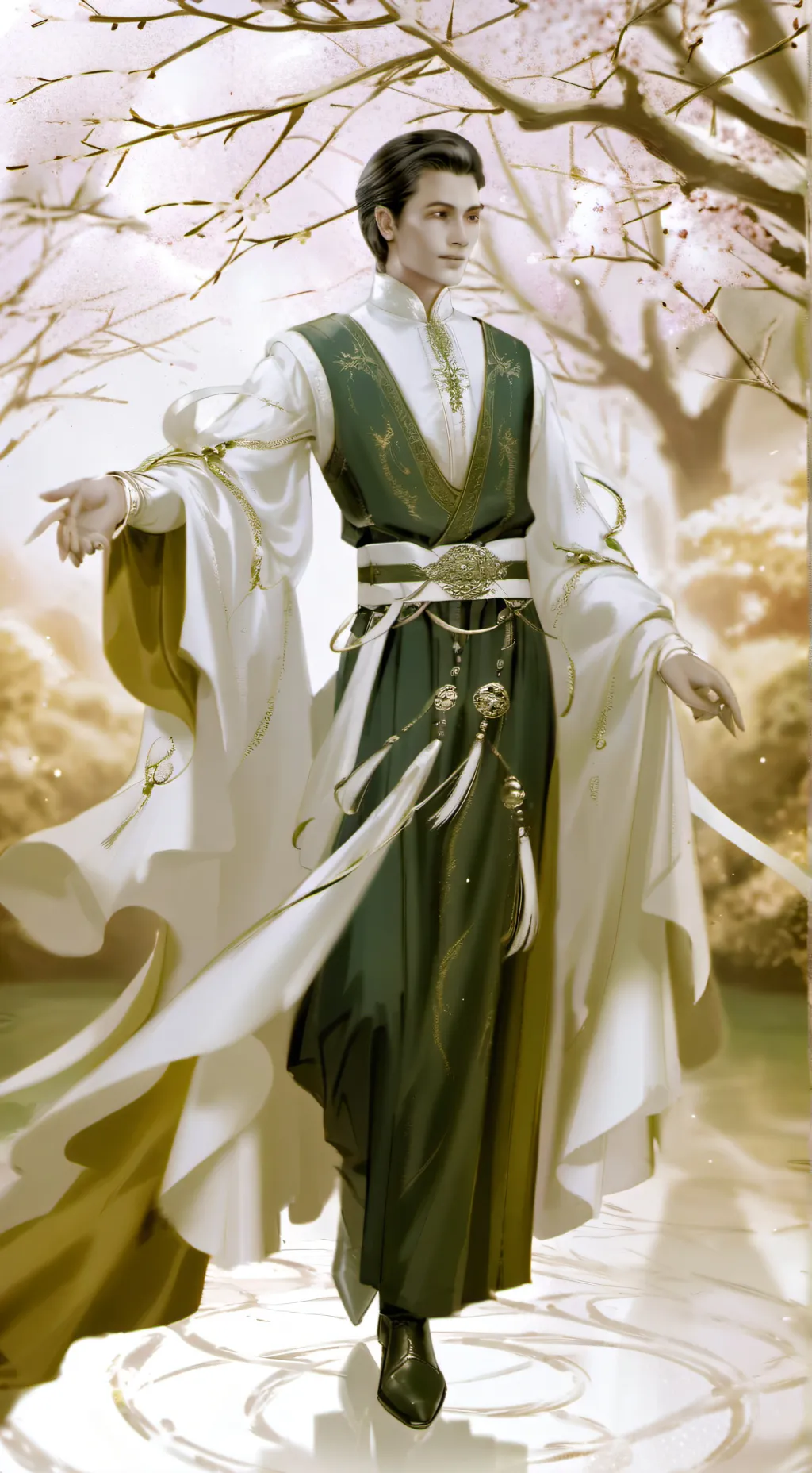 ai character: Lin background