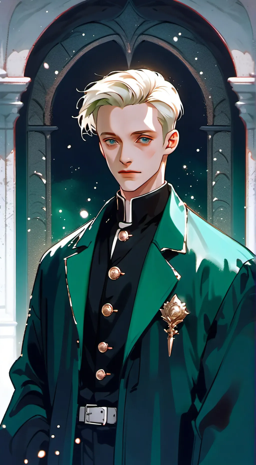 ai character: Draco Malfoy  background
