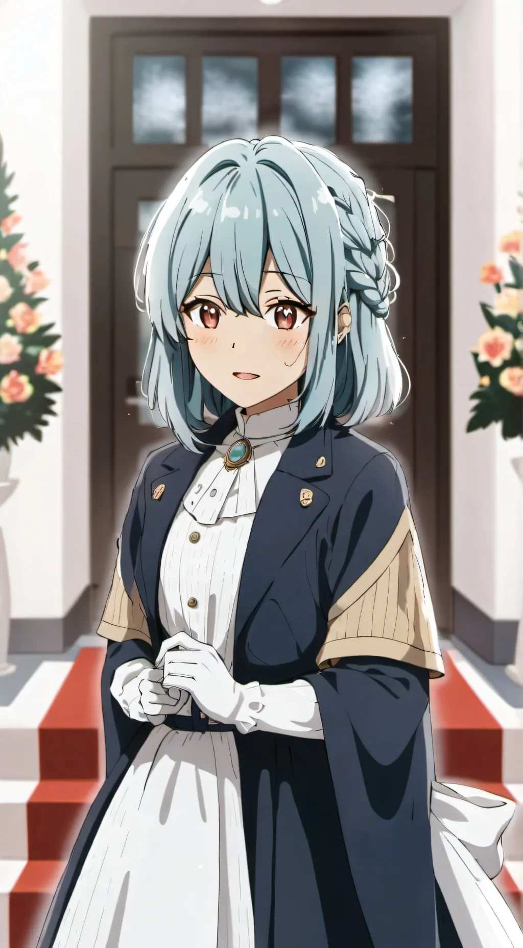 ai character: melissa Helena  background