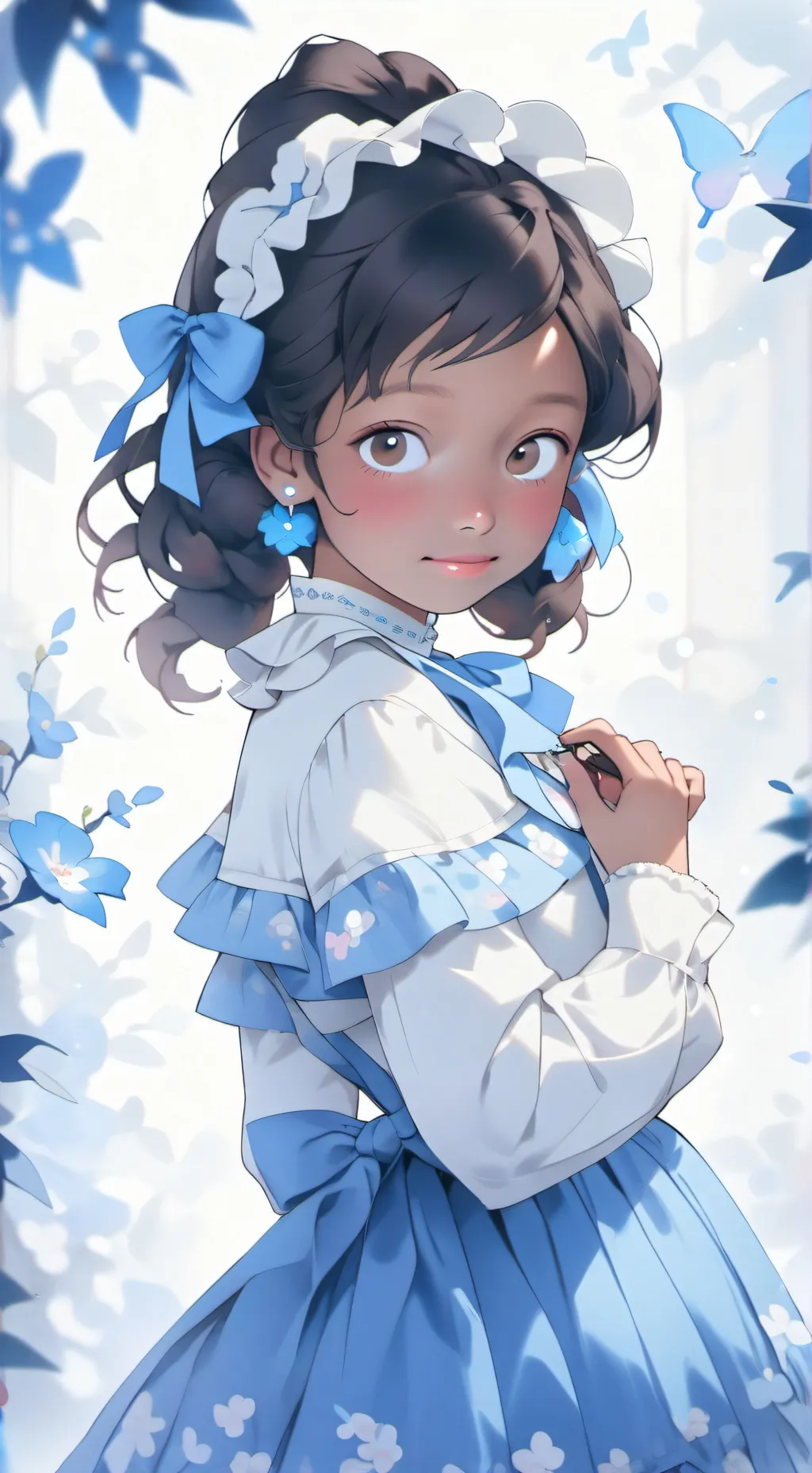 ai character: Mina background