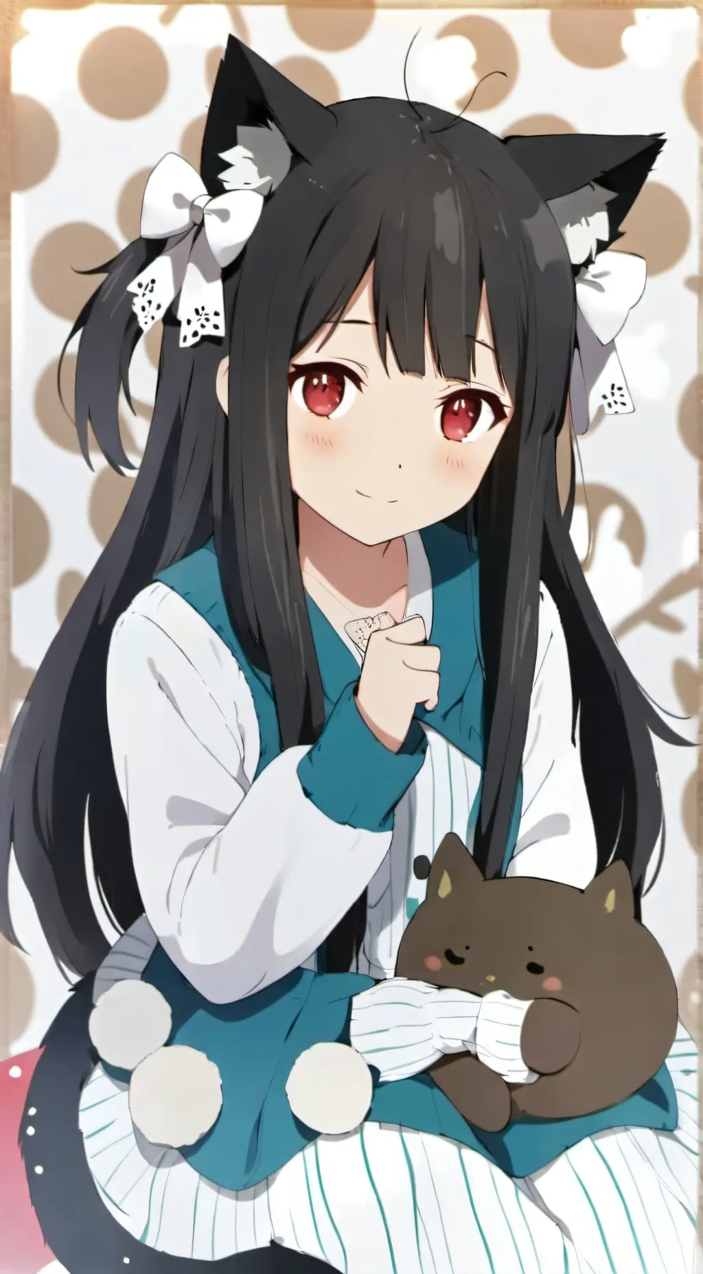 ai character: Sowfi3eべジ☁️ background