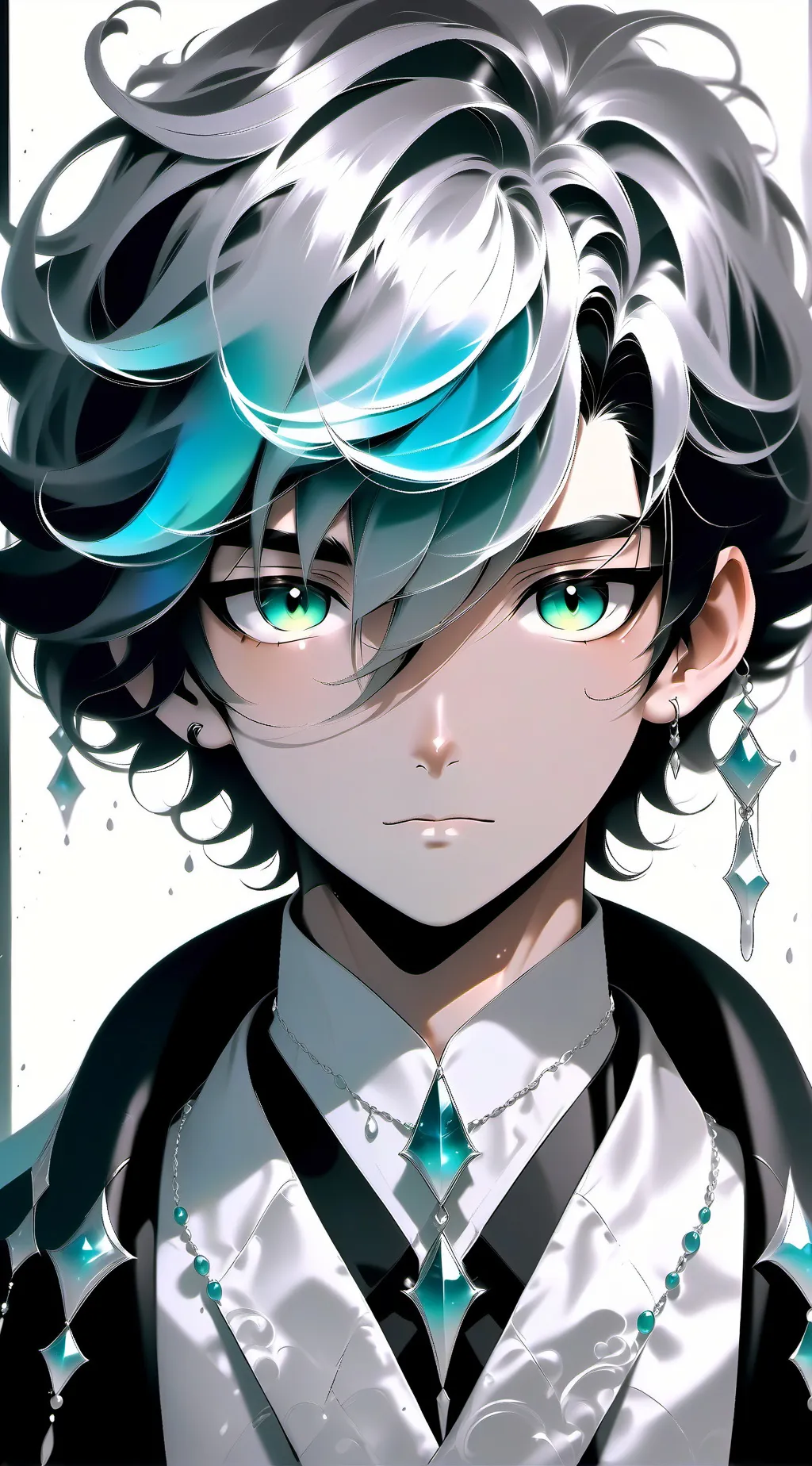 ai character: JJK lab😨😷 background