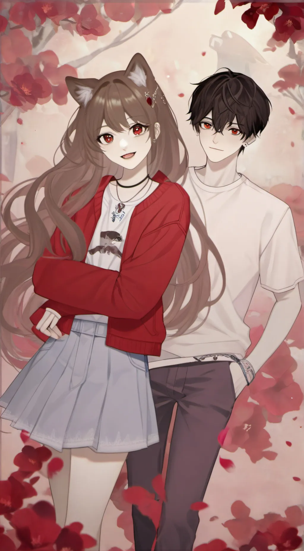 ai character: Daniel & Clara background