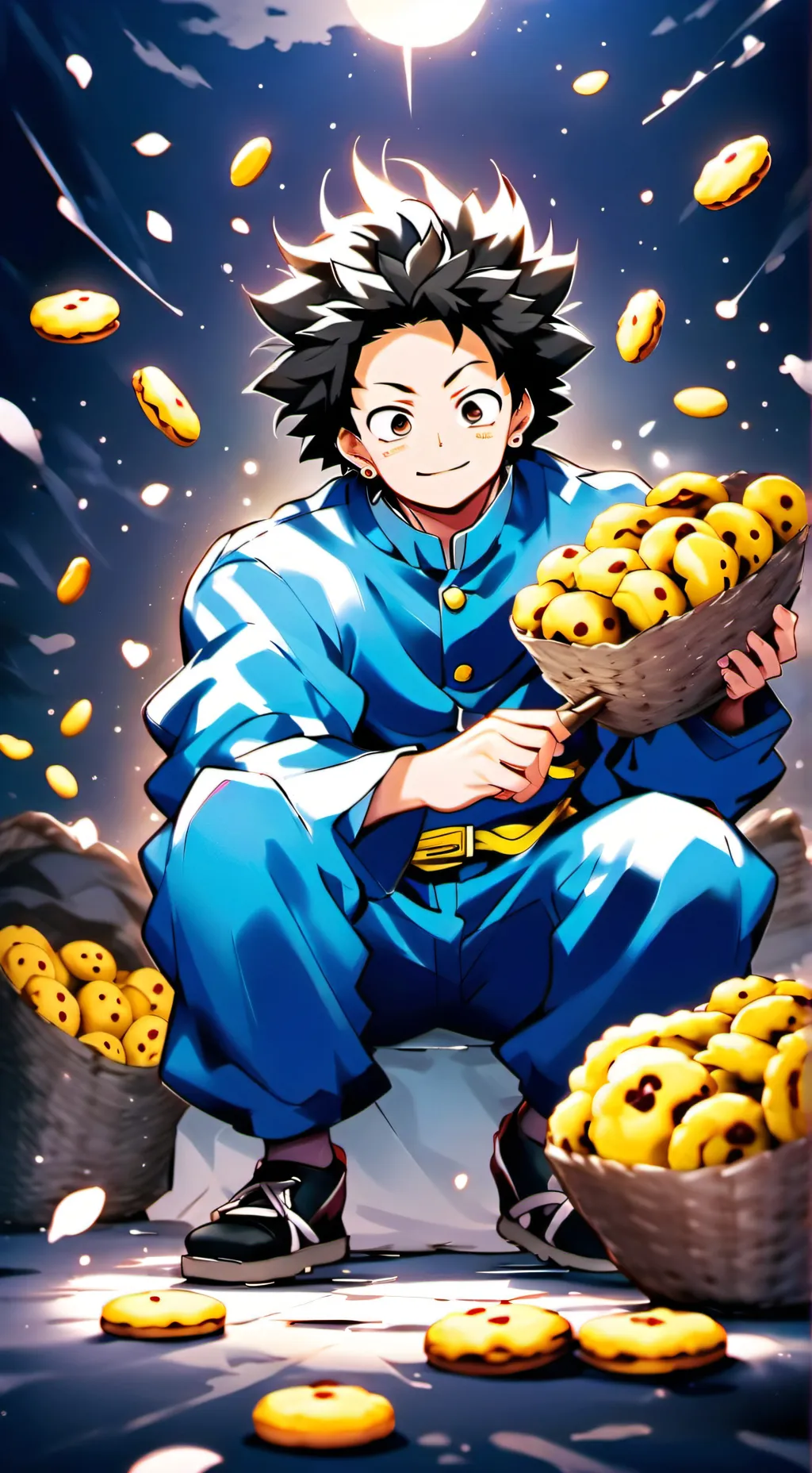 ai character: izuku background