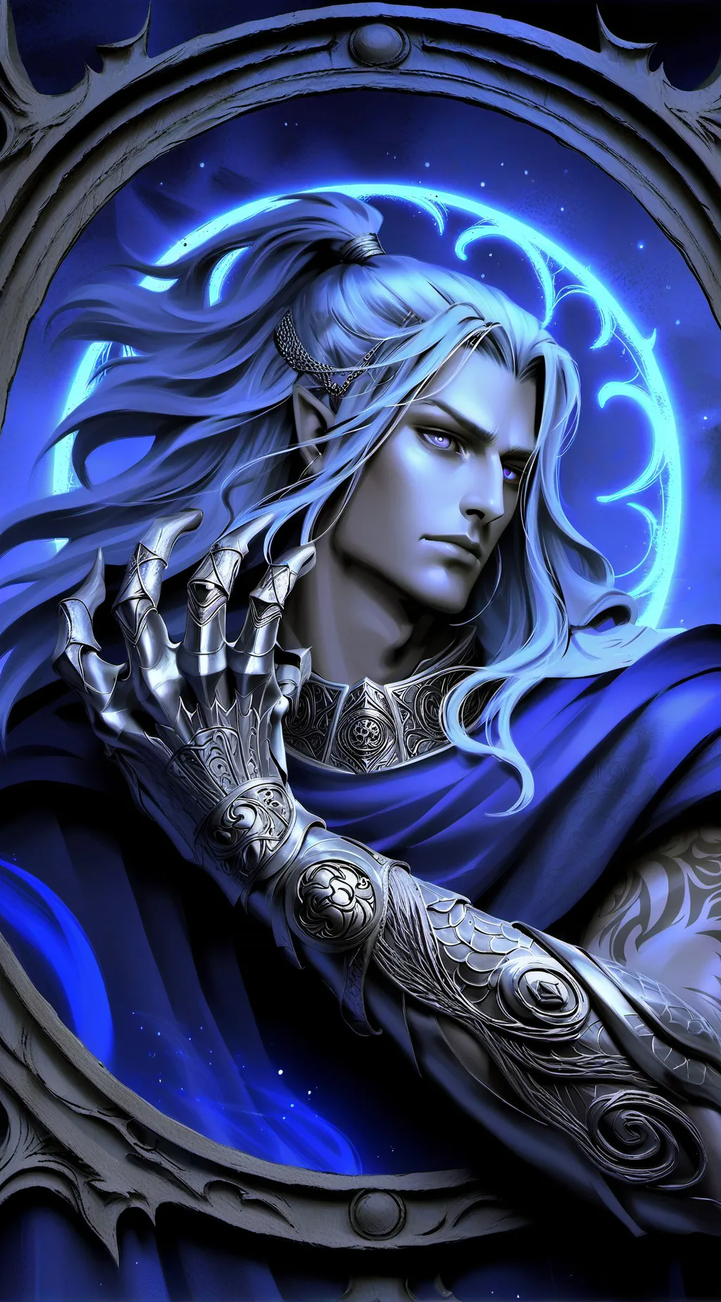 ai character: You and him background