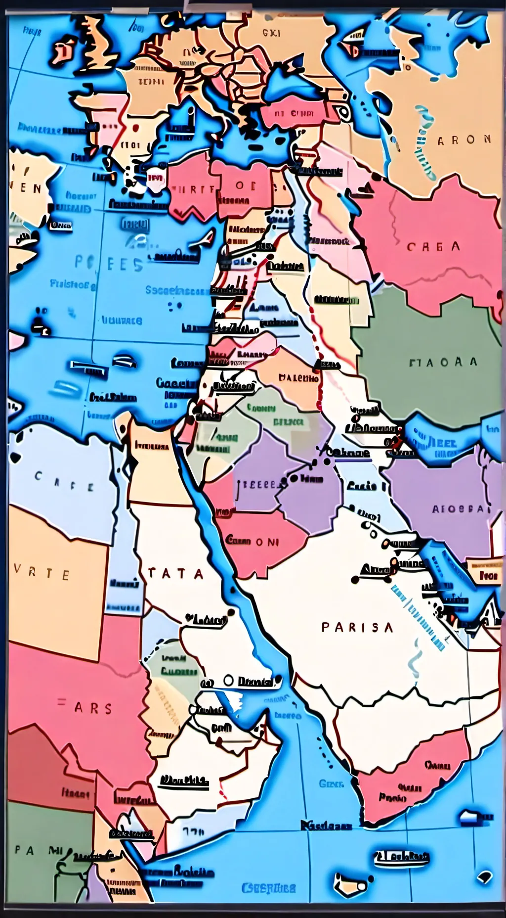 ai character: Middle East Trip:D background