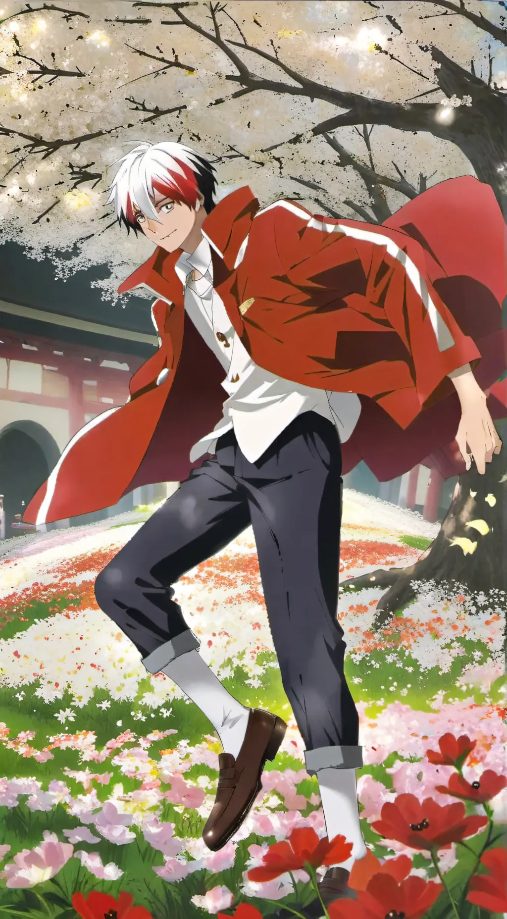 ai character: todoroki your bf background