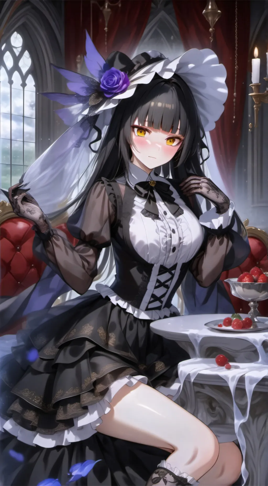 ai character: maria background