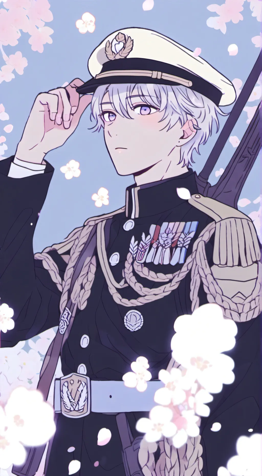 ai character: Hoffnung  background